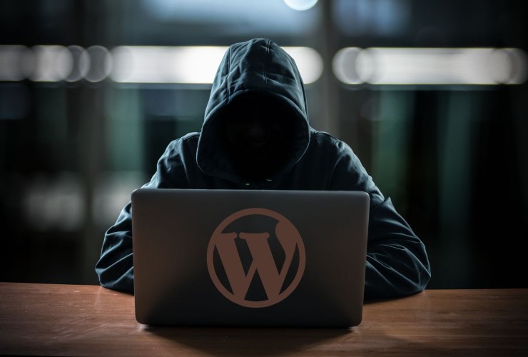 Pirata informatico di WordPress al lavoro