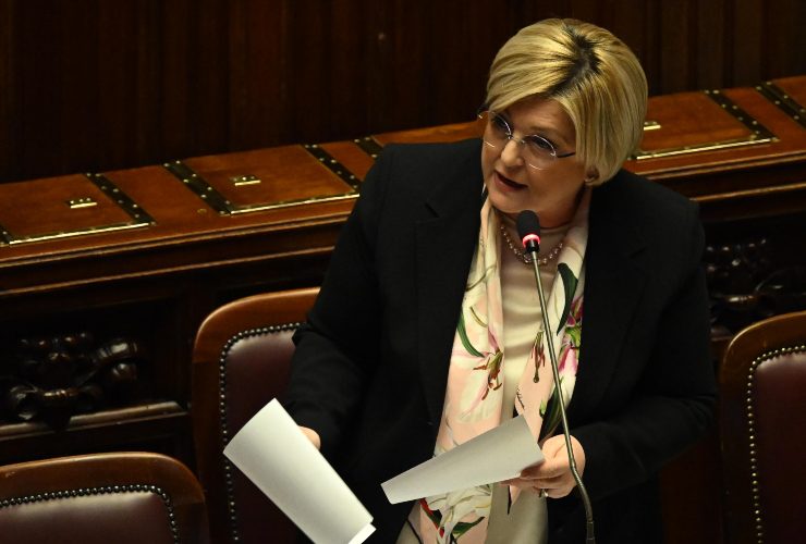 Il ministro del Lavoro Marina Elvira Calderone