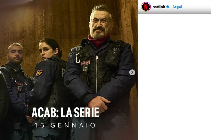 copertina Acab la serie netflix